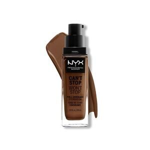 NYX Can't Stop Won't Stop Full Coverage Foundation, Cocoa CSWSF21